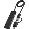 ICY BOX 4 Port USB-C/A to USB-A IB-HUB1424-C3 3.2Gen 1 Hub