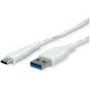 SCHOENENBERGER Cable USB-A to USB-C 90.001/11.99.9035 white