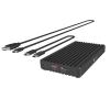 ICY BOX 2 bay case for M.2 NVMe IB-2817M-C32 USB-C 3.2 G2x2, 20Gbit/s, LED