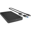 ICY BOX Ext. 2,5 Inch Enclosure IB-201T-CU31 Combo cable USB-C/A