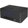 ICY BOX CloneStation for 2.5/3.5 inch IB-1233CL-CR incl. card reader,USB-A