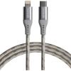 BOOMPODS Tide USB- C-Lightning Cable TCCATI 1.5m,titanium