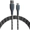 BOOMPODS Tide USB-A/C Cable TCACGR 1.5m,graphite