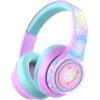 ICLEVER Active Noise Cancel Headph. C09-2301N-01 BTH24, BT, 48h, purple