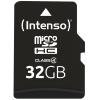 INTENSO micro SDHC Card Class 4 32GB 3403480 incl. SD Adapter