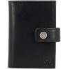 VALENTA Card Wallet Leather 588423 Black