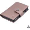 VALENTA Card Wallet Leather 588577 Luxe Metallic Copper