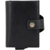 VALENTA Card Case Plus Wallet Luxe 588447 Black