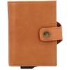 VALENTA Card Case Plus Wallet Luxe 589550 Tan