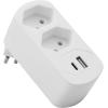 SCHOENENBERGER Mehrfachstecker, drehbar 85.598.2WS USB PD 30W weiss