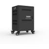 PORT Charging Cabinet 901958 20 Tablets+1 Notebook,Black