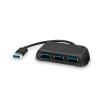 SPEEDLINK SNAPPY EVO USB-A Hub, 4-Port SL-140109-BK USB 3.2 (5 Gbit-s), black