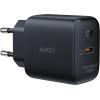 AUKEY Omnia II 45W GaN PD 1-Port PA-B2T BK USB-C Wall Charger