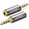 UGREEN Female Adapter 20501 2.5mm Male to 3.5mm (BB)