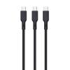 AUKEY USB-C-to-C Cable 100W CB-KCC101A 3 Pack, 3x 1m