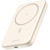 UGREEN Magnetic Power Bank 5000mAh 25207 15W, Wireless, Beige