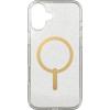 ZAGG Milan Cases Snap Apple 702315127 iPhone 16 Plus,Gold Glitter