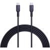 AUKEY Cable USB-C-to-C CB-SCC241 Silicone,1.0m,240W,Black