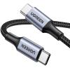UGREEN Cable USB-C to USB-C 2.0 70428 100W,Alu Case,Braid 1.5m, Gr.