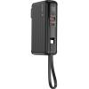 VINNIC PANGPOCHE 2-3-In-1 Travel VPPB-TR10G2-BK 65W,10k PB,GaN,TravelAdaptor