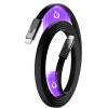 STATIK MagStack Slim Pro Cable PUP-0495-6FT-CC-BLK USB-C to C, 2M, 100W Black
