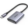UGREEN Memory Card Reader 80888B USB-C to SD/TFAlu Case (BB)