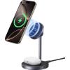 UGREEN Magnetic Wirelss Charger 45382 2-in-1 Qi2 25W, Black