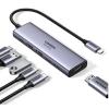 UGREEN 6-in-1 USB-C Hub 35999 10Gbps 4k60Hz, 100W, Gray
