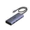 UGREEN 7-in-1 USB-C Hub 45379 10Gbps 4k60Hz, 100W, Gray