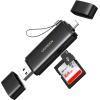 UGREEN Card Reader 2-in-1 65024 USB-C,USB-A,SD,TF (BB)