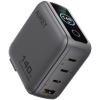 AUKEY Travel Wallcharger 140W PA-B10U Display, 3xUSB-C, 1x USB-A,
