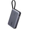 UGREEN Power Bank 145W 55992B Built-in Cable,Space Grey