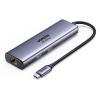 UGREEN Hub 6-in-1 USB-C to DP 75643 2xUSB-A3.0+1xUSB-C3.0+RJ45