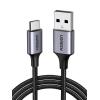UGREEN Cable Fast Charging 3A Max 60126 1m,USB-A to USB-C,Black