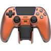 DELTACO Wireless Controller PS5 GAM-199-ORANGECOPPER with charging dock, Orange