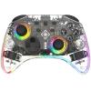 DELTACO Wireless Controller RGB GAM-198-T NSW 2, w.C-button,transp.