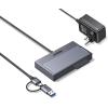 UGREEN SATA Adapter 2in1 USB 75621EU 3.2 10Gbps M.2 NVMe