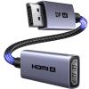 UGREEN Cable DisplayPort to HDMI 95418 4K Cable 0.2m