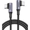 UGREEN USB-C to USB-C male Cable 70696 double Right Angle plug, 1m
