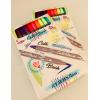 ONLINE Calligraphy Brush Pens 19051 Double Tip, Set, 10 Stück