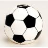 ROOST Sparkasse Fussball gross 17399 schwarz/weiss ø13cm