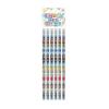 ROOST Bleistift 6 Stück S51086 Pirat, multicolor