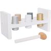 JABADABADO Hammer Bank W7156 silver Line 11.5x23.5x11cm