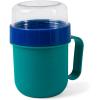 ROOST Lunch Tasse 13x10x15mm 497727 sporty petrol/cobalt blue