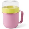 ROOST Lunch Tasse 13x10x15mm 497741 bubble gum pink/lime
