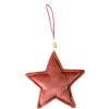 ROOST Weihnachtshänger Stern 880444 122.5x3x12cm Samt Pink