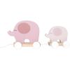 JABADABADO Nachzieh Elefant pink C2514 38x8x14cm