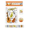 ROOST Schlamper-Etui 404561 Musik, 7-teilig