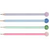 ROOST Bleistift Glitter Ball TSKY-P06 farbig assortiert