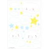 ALLC Wand Sticker WSCLWH07 Wolke 350x500 mm